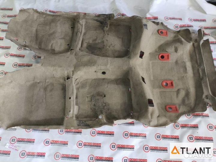 Ковер пола toyota corolla spacio