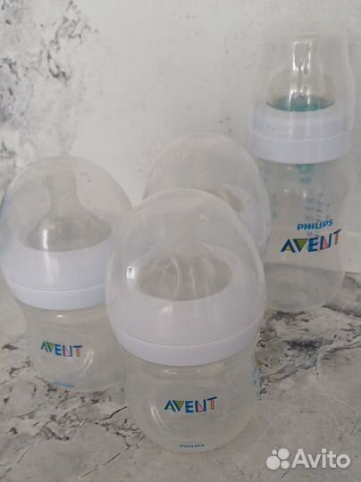 Бутылочки для кормления avent