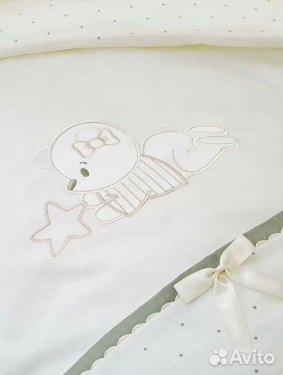 Бортики в кроватку и постельное белье Perina