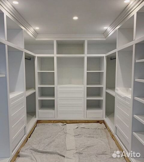 Гардеробная Белая