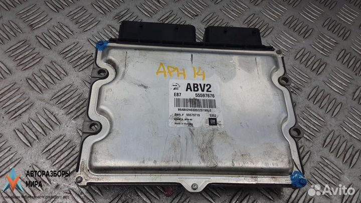Блок управления двигателем Opel Astra J рест. 2014