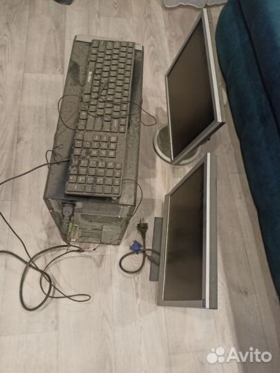 Монитор и процессор