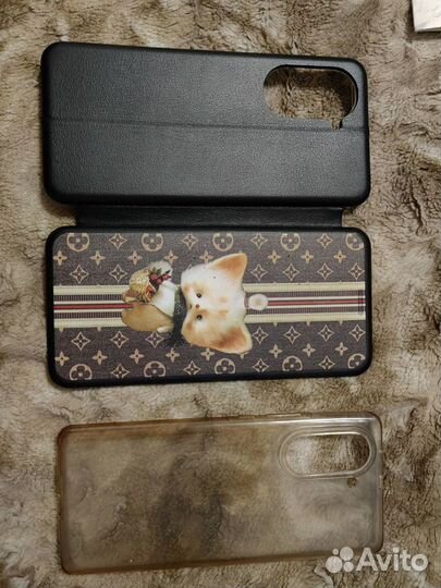 Чехол книжка Huawei nova 10 pro защитное стекло