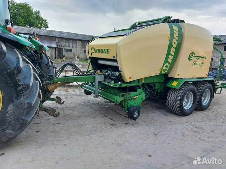 Пресс-подборщик Krone Comprima, 2017