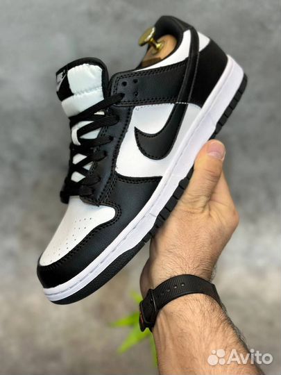 Nike SB Dunk air low 1 бело-черные разм. 44