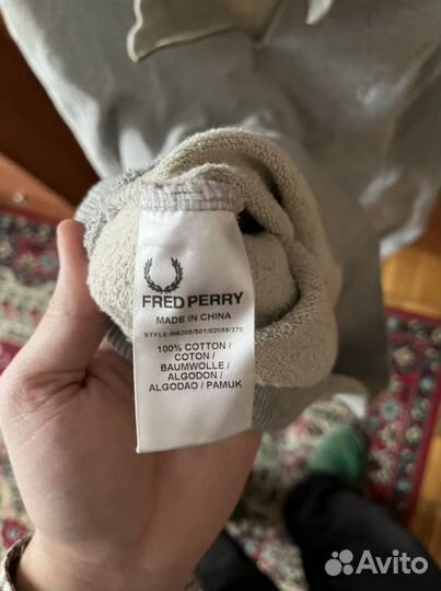 Толстовка Fred Perry