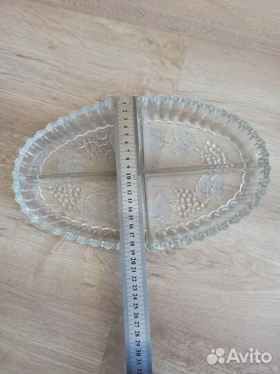 Менажница хрусталь