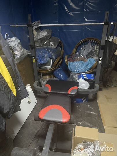 Тренажер со штангой