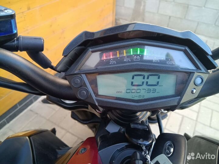 Электробайк Kawasaki Z1000 5000W 72V90A