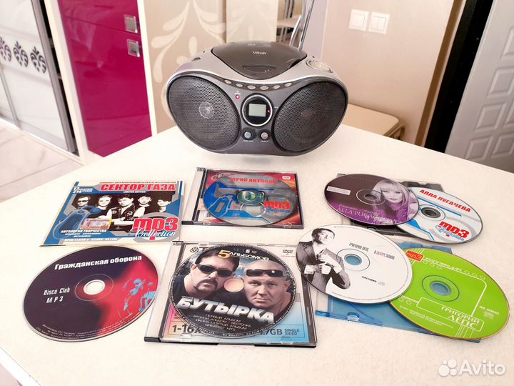 Магнитофон, CD, радио