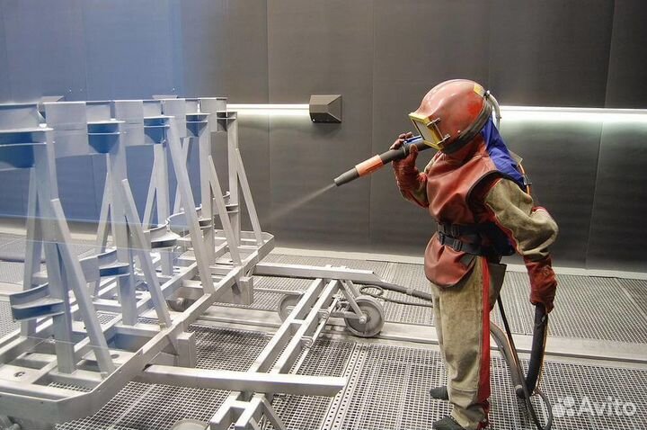 Пескоструйная обработка и покраска