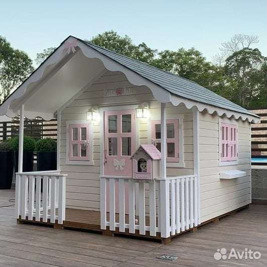 Двухъярусные кровати домик на заказ