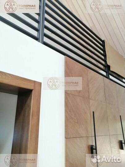 Откосы на окна под натуральным шпоном дуба