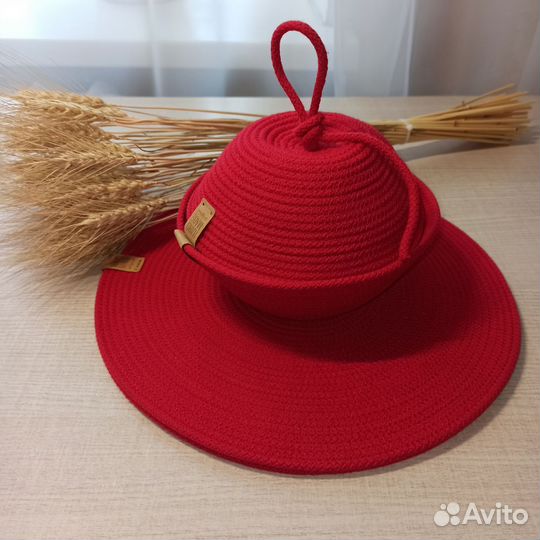 Сервировочный набор из хлопкового шнура