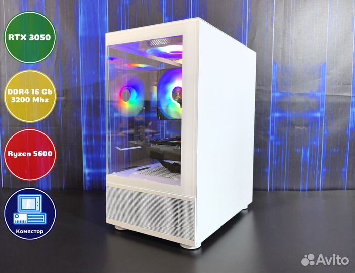 Системный блок AMD5600-RTX3050-16DDR4-FGR45721-A520