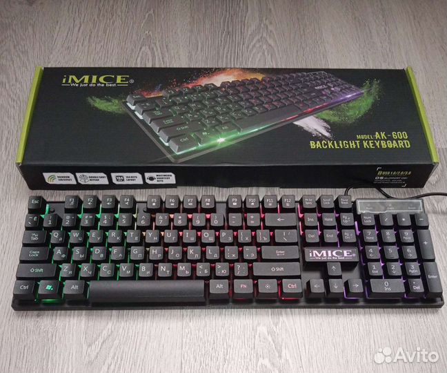 Клавиатура (RGB) AK 600