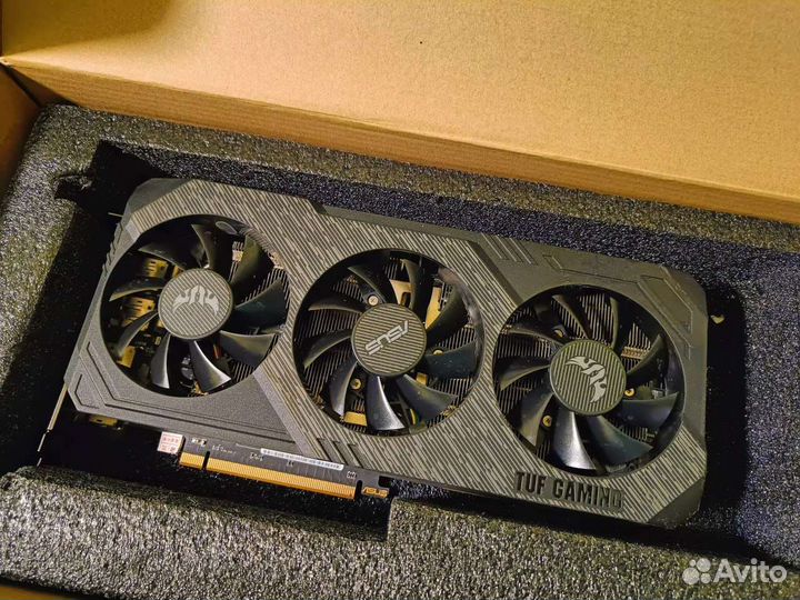 Продам видеокарту asus rx5600xt TUF
