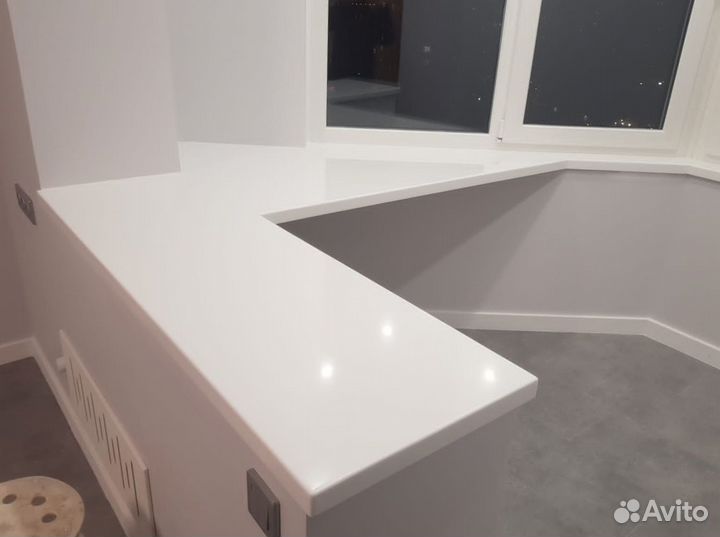 Подоконники из агломерата на заказ