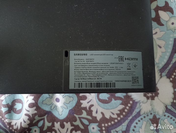 Монитор samsung S24F354FHI