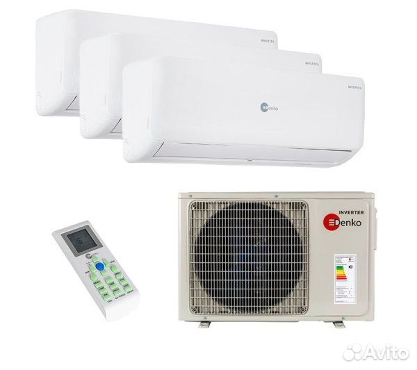 Мульти сплит Denko dnmult-07*3/dnmult-24/3