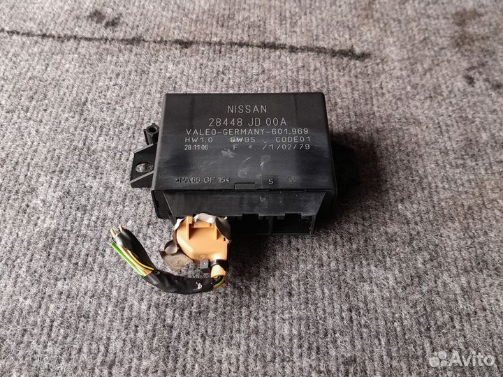Блок парктроников Nissan Qashqai J10