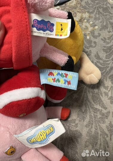 Мягкие игрушки пакетом