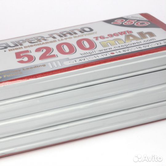 Аккумулятор LiPo 4S 5200mAh 25C (NXE) 14.8В