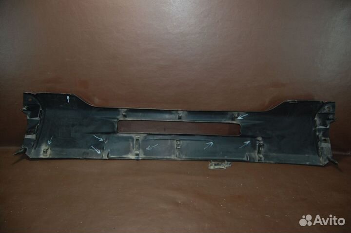 Накладка бампера - Mitsubishi Outlander 3