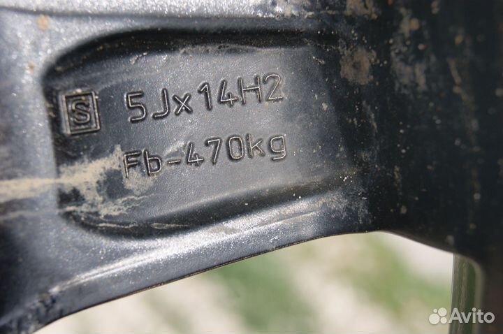 Литые диски R14 4*100 цо 60,1