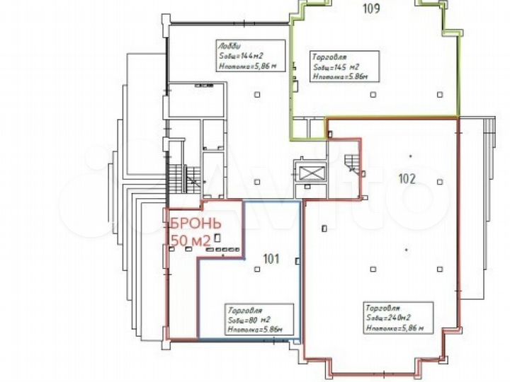 Сдам торговое помещение, 145 м²