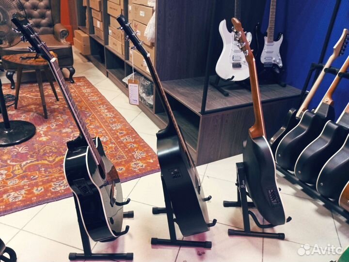 Электроакустические гитары новые