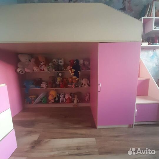 Детская кровать чердак