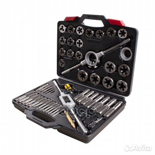 Набор метчиков и плашек SK-5 M6-M24, кейс, 51 п
