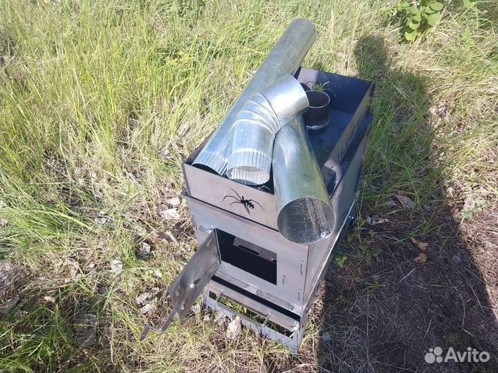 Печь разборная для мобильной бани (палатки)