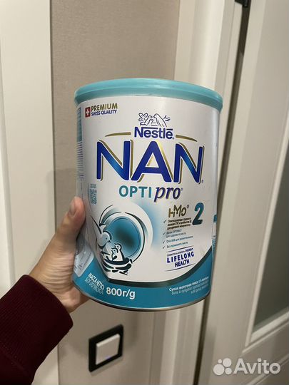 Детская смесь нан оптипро 2