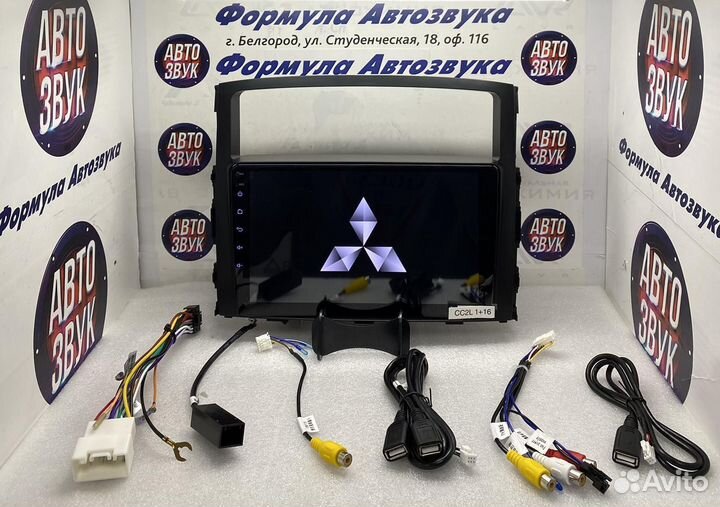 Мультимедиа Mitsubishi Pajero 4 2006 - 2014 1-16