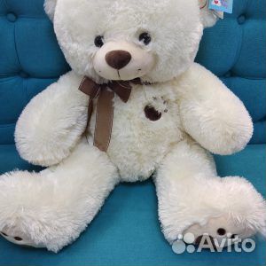 Большой плюшевый мишка 60см новый
