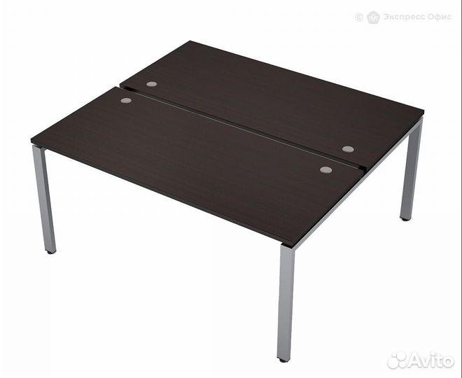 Стол-бенч на два рабочих места (сечение 60*30) Ava
