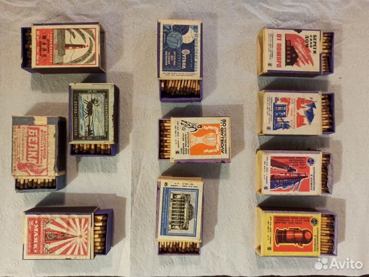 Спички времён СССР гост 1820-45, 1820-56, 1820-77