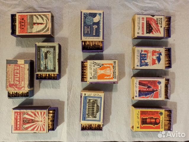 Спички времён СССР гост 1820-45, 1820-56, 1820-77