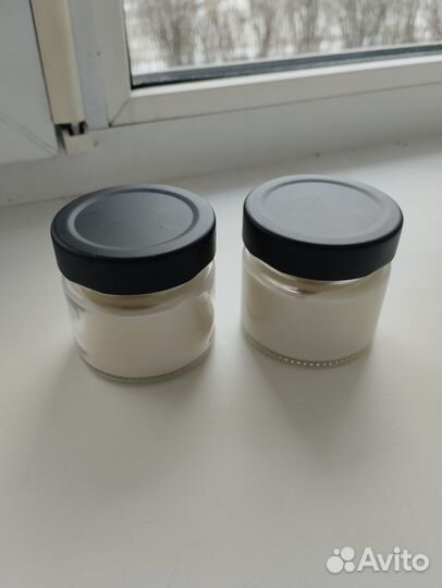 Ароматическая свеча ручной работы