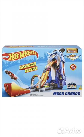 Игровой набор Hot Wheels Сити Мега-гараж FTB68