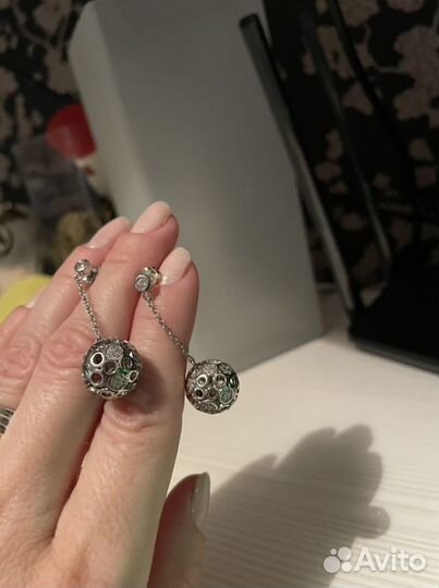 Серебряные серьги