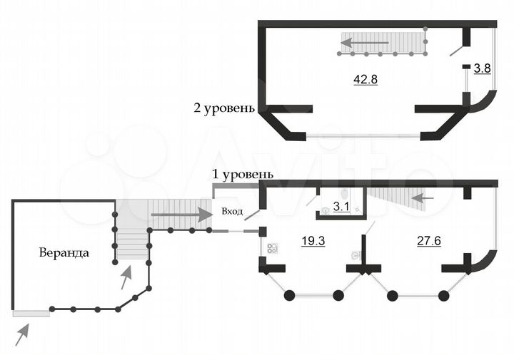 3-к. квартира, 101,5 м², 2/3 эт.