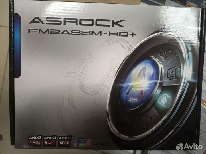 Материнская плата Asrock FM2A88M-HD+