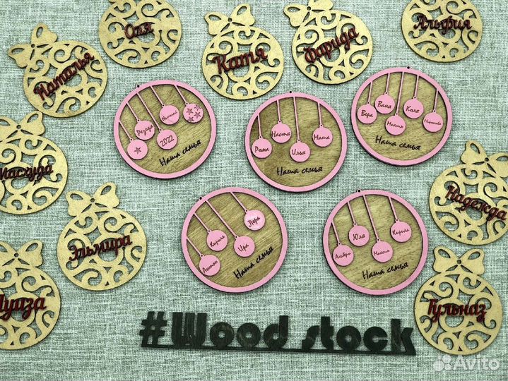 Сувениры из дерева