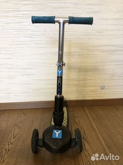 Самокат детский трехколесный Y-scoo trio