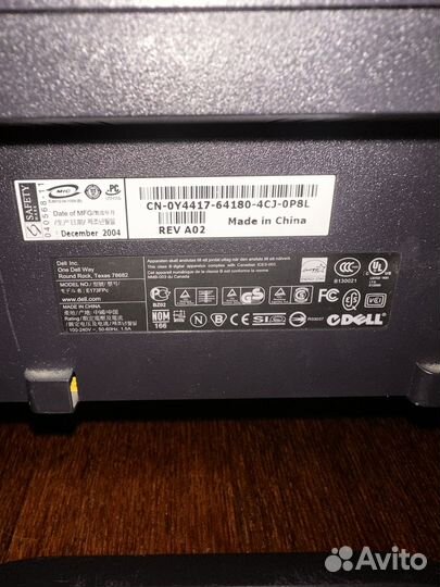 Монитор Dell E173FPc