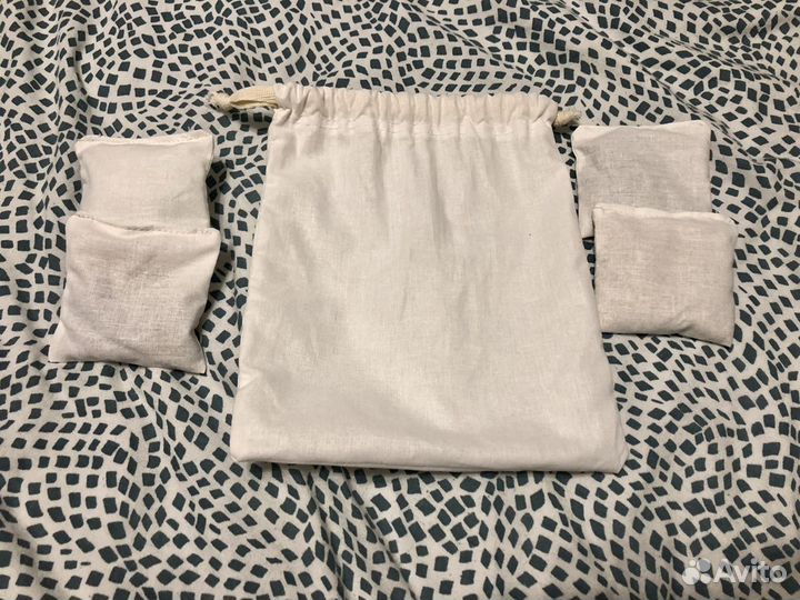 Сенсорные тактильные мешочки монтессори