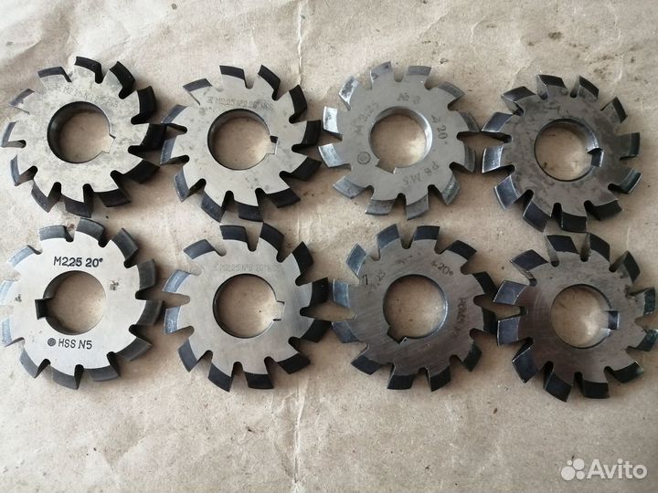 Фреза дисковая модульная m 2,25. 20. z12